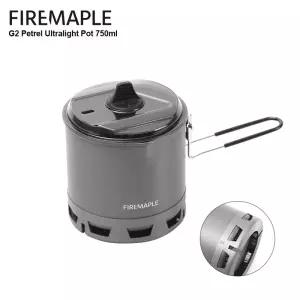 FireMaple G2 Petrel 초경량 냄비 하이킹 여행 캠핑을위한 야외 고효율 열교환 기 750ML