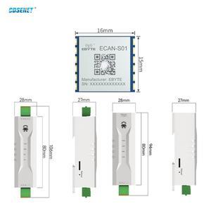 CAN-Ethernet/WIFI 프로토콜 변환기 CDSENET ECAN 시리즈 릴레이 DC8-28V RJ45 하트비트 등록 산업 표준