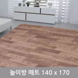 우드놀이방매트(140x170 ) 놀이방매트 홈매트 PVC매트 거실매트 베란다매트