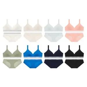 게스 게스언더웨어 OEWRP397SET 여자속옷 드로즈 에어 메쉬몰드 노와이어 브라 팬티 세트 5301905