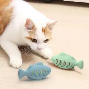 실리콘 간식 고양이 장난감 스크래쳐 피치