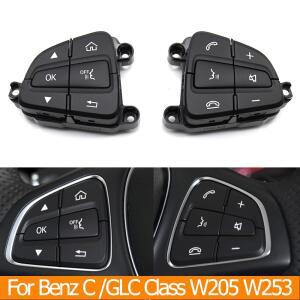 자동차 핸들 제어 스위치 단추 수리 키트 메르세데스 호환 벤츠 호환 C GLC 클래스 W205 C200