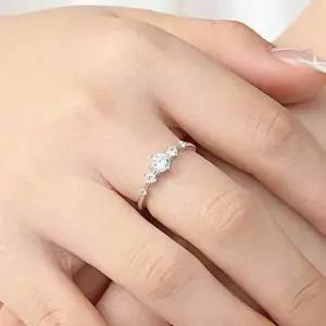 메리샤인 실버오픈링반지 오픈링반지 반지 여자친구선물