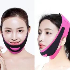 얼굴 리프팅밴드 압박 마스크 페이스 마사지기구 턱살 얼굴 땡김이 이중턱 턱선만들기 턱살 마스크 리프팅