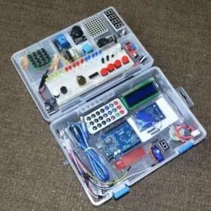 UNO R3 RFID 업그레이드 스타터키트 아두이노 기초전자 실습 키트 센서 모듈 LED 디스플레이 포함