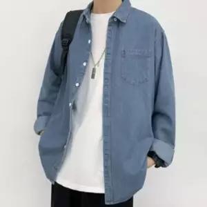 데일리셔츠 2컬러 데님셔츠 VIDS-SS1616