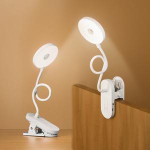 독서실조명 클립 온 책상 램프 휴대용 MAH LED 1200 데스크탑 책 보호 조광 눈 무단 초과