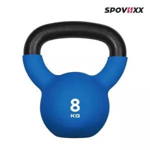 양손사용케틀벨 스포빅스 네오프렌 케틀벨 8kg