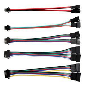 2Pin3Pin4Pin5Pin6Pin LED 스트립 분배기 케이블 SM JST 커넥터 WS2812 RGB Led 조명에 대 한 1  2 남성과