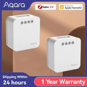Aqara 단일 Chiannel 릴레이 컨트롤러 T1 스위치 모듈 Zigbee 3.0중립 스마트 홈 타이머 없음중립 없음 원