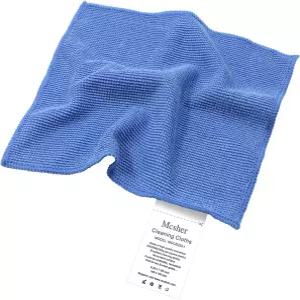 Mscher 극세사 청소용 천 - 6개의 Pcak 파란색 6 x 7 인치