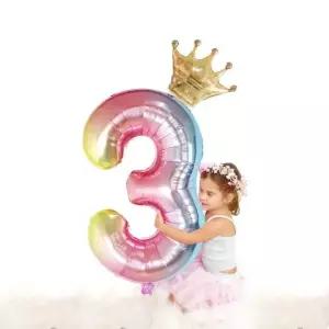 40인치(1m) 초대형 숫자풍선 생일 홈파티 이벤트 광고 생일풍선세트 (WD08041)