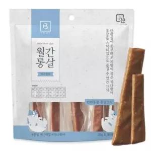 고양이 통살 간식 가다랑어 30개입 1P 져키 소시지