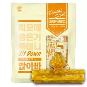 강아지 손으로 잘리는 덴탈껌 치즈 20개입 1P 피모