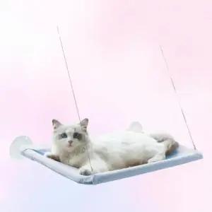 고양이 창문 해먹 무타공 튼튼한 흡착식 캣라운지
