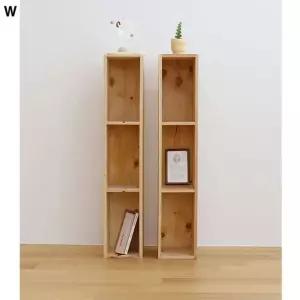 고급 삼나무슬림 DIY3단책장 2단책장 3단책장 조립식책장 (WB96AD2)