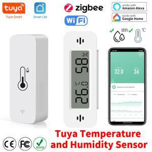 히든센서 ZIGBEE WIFI 온도 습도 센서 모니터 ALEXA 스마트 원격 APP SMARTLIFE WORKWITH VAR ASSISTANT 홈용 GOOGLE