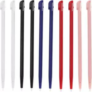 도구의 제왕 10Pcs 터치 스타일러스 펜 교체 닌텐도 2DS 팁 게임 콘솔 플라스틱 액세서리 95mm 지원