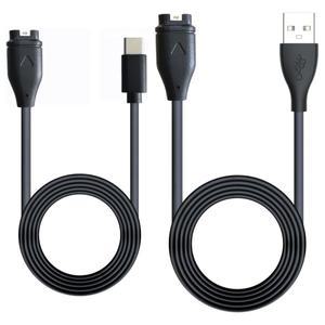 Garmin호환 Vivosmart 5  Vivomove 3/3S  스포츠 USB-C 스마트워치 충전기용 교체 케이블