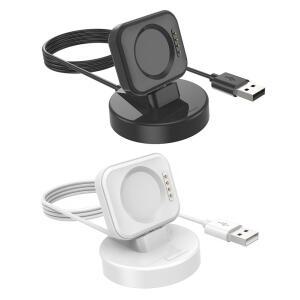 100cm 충전기 코드 휴대폰 핸드폰 거치대 크래들 도크 스마트워치 액세서리 OPPO Watch 3 Pro/3/2용 USB 교