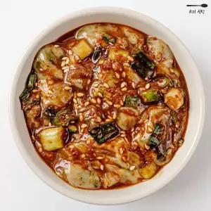 B의식탁 젓갈 젖갈 종류 굴 요리 무침 어리 굴젓 500g 오징어젓갈 갈치속젓