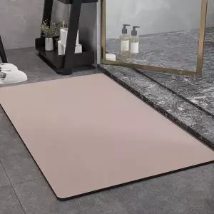 규조토 물기흡수 욕실 매트 40x60 내추럴 브라운 대량 도매 사은품 판촉물 납