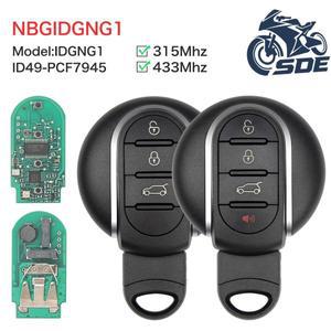 마이크 SDE 3/4 버튼 스마트 리모컨 자동차 키 315MHz 868MHz ID49 칩 수입차 호환 미니 쿠퍼 2015-2018용