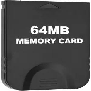 닌텐도 게임큐브 또는 Wii 시스템 스토리지 GC와 호환되는 64MB 용량 메모리 카드 스틱