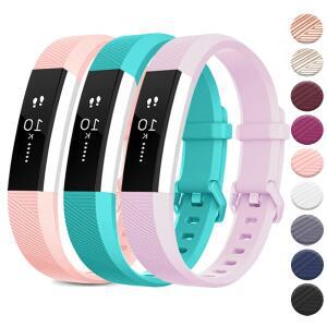 Fitbit Alta HR 밴드 손목 용 실리콘 스트랩 Smartwatch 액세서리 조절 식 시계 팔찌