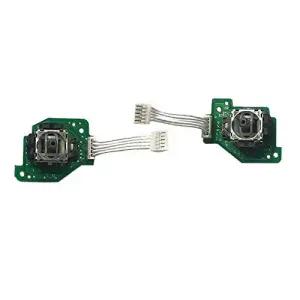 닌텐도 Wii U 게임패드 컨트롤러 왼쪽 오른쪽 세트용 PCB 보드가 있는 머스트포인트 아날로그 스틱