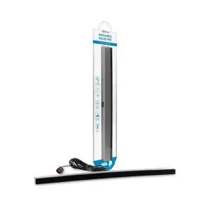 Tomee - 닌텐도 Wii/Wii U 게임 콘솔용 유선 센서 바 내구성이 뛰어난 스탠드 포함