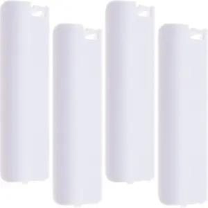 닌텐도 Wii 리모컨 교체 플라스틱 배터리 뚜껑 흰색과 호환되는 디어 4PCS 백도어 커버 쉘 만들기
