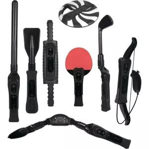 CTA 디지털 Wii 스포츠 리조트 8-in-1 팩 블랙
