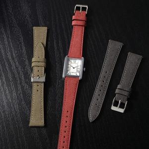 20mm 빈티지 클로스 시계줄 스트랩 패브릭 가죽 스트랩 레트로 복고풍 엔틱 캔버스 퀵 릴리즈 남성용 밴드
