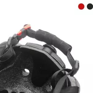 자전거 오토바이 킥보드 안전모 헬멧 턱 끈 패드 헬멧부착형 스노우보드헬멧 (WD7E258)