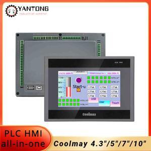 쿨메이 통합 HMI PLC 올인원 QM3G 시리즈 아날로그 맞춤화 및 이더넷 지원 4.3''/5''/7''/10'' 모델 제공
