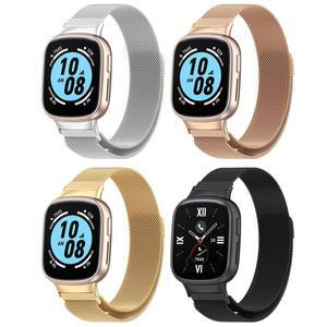 Honor Watch 4 스마트 워치 교체용 금속 스트랩  밀라노 손목 시계 밴드 액세서리  벨트 팔찌