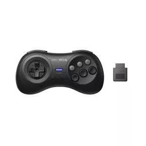 오리지널 세가 제네시스 및 메가 드라이브용 8Bitdo M30 2.4G 무선 게임패드 - 블랙