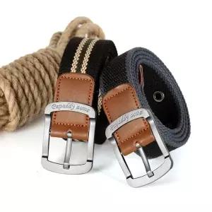 캐주얼 버클 캔버스 벨트 ELS-073 패브릭벨트 청바지벨트 면바지벨트 (WE053F0)