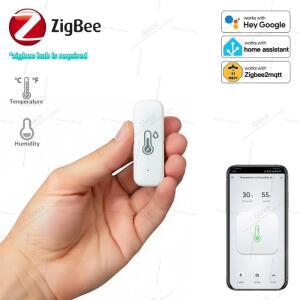 히든센서 ZIGBEE 온도 습도 센서 스마트 Z2M과 습도계 호환 LIFE SMART ALEXA GOOGLE 홈 ASSISTANT