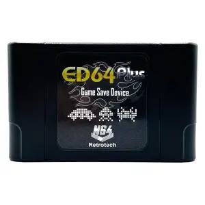 닌텐도 N64 비디오 게임 콘솔용 리트로텍 ED64 플러스 340 인 1 멀티 카트리지