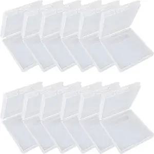 HUGJEPTTY 게임보이 컬러 케이스 12PCS 먼지 방지 투명 보호 카트리지 보관함 닌텐도 GBC GB