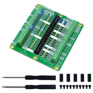 Raspberry Pi 5 4B 3B+ 3A+ 2B 1B+ 1A+ Zero 2 W용 Freenove 브레이크아웃 보드, 터미널 블록 실드 HAT 헤