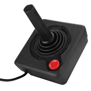 DOACT 스펙트럼 조이스틱 빈티지 USB 스페이스 인베이더 2600 레트로타리 오리지널 젬스틱 게임 유선 핏폴
