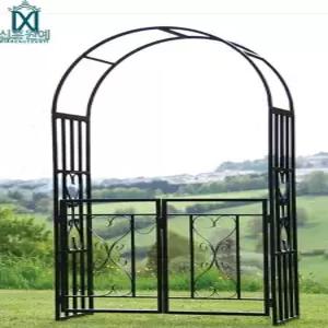 아치 장미 정원 조경 철제 대문 울타리 가든 게이트