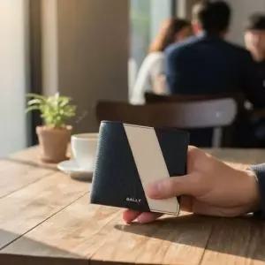 발리 MUST IT_남성 로고 반지갑LGO BIFOLD 8CC I506P