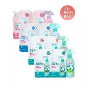 ONTHEBODY 코튼풋 발을씻자 풋샴푸 385ml 1개 + 리필 500ml 2개(레몬/자몽/쿨링/비누 택1) 551854Moony