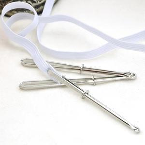 패딩자크수선 2PCS 스틸 의류 클립 바느질 밴드 스레더 클램프 테이프 펀치 착용 크로스 로프