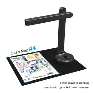 북스캐너 NETUM 자동 초점 문서 스캐너 스마트 OCR LED 테이블 책상 램프 가족 가정 사무실용 A4 A3 T101