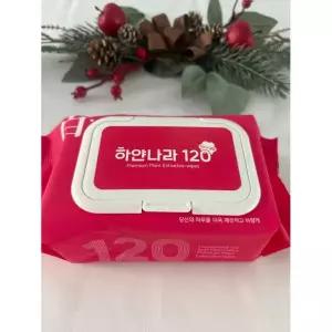하얀나라120 대용량 물티슈 캡형 120매 X 20팩